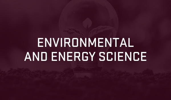 Environmental and energy science