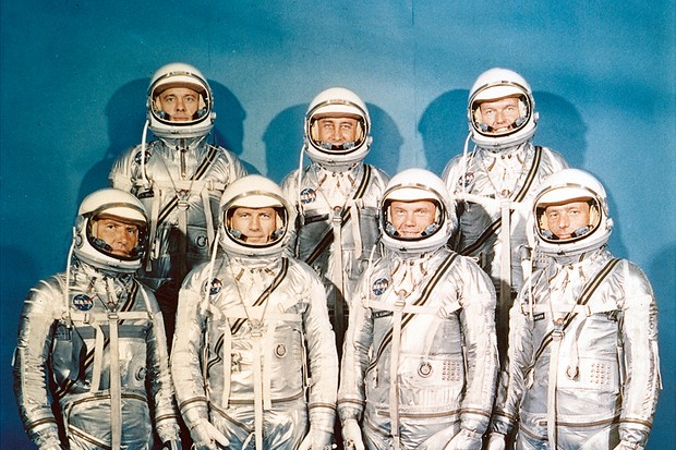 Picture of astronauts from Rhein's research