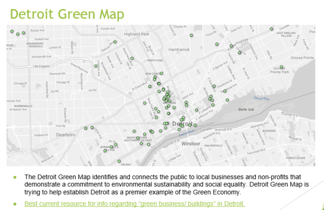 Detroit Green Map