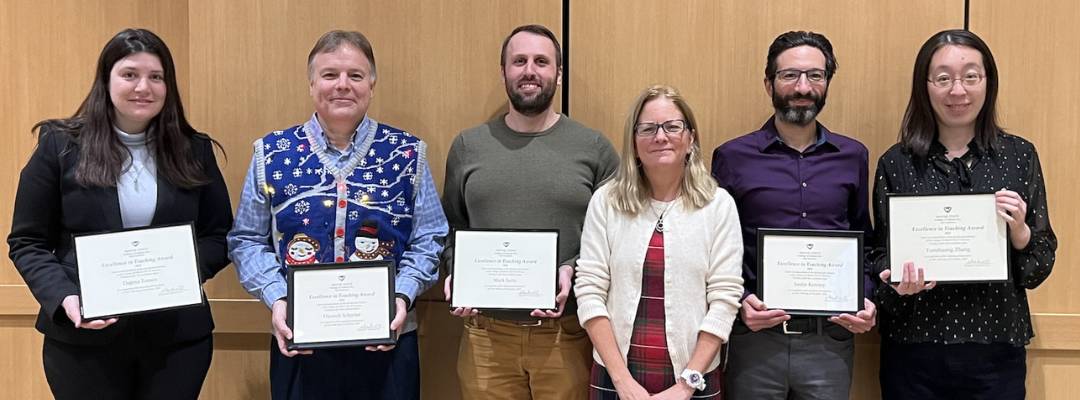 2022 CLAS Teaching Award Recipients